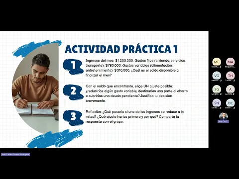 Miniatura del webinar Decisiones que sí suman sobre educación financiera.